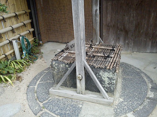 高杉晋作誕生地（旧宅／井戸）