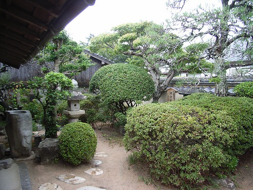 高杉晋作誕生地（旧宅／庭3）