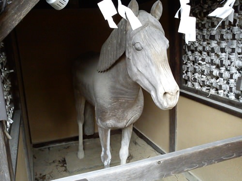 高杉晋作・伊藤博文が遊んだ木馬（円政寺）2